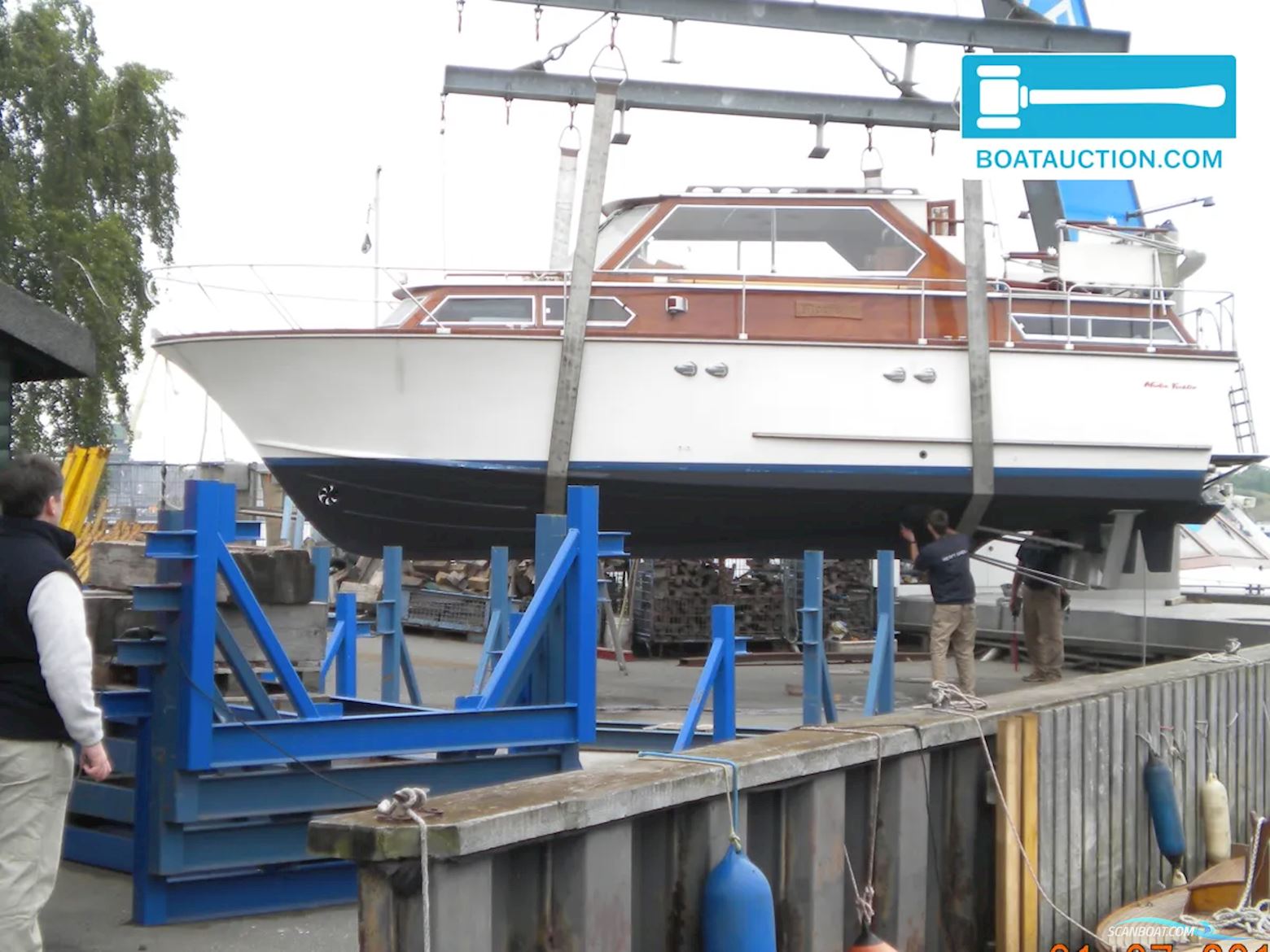 3B Craft Mehrbettenboot Motorboot 1973, mit Volvo Penta motor, Deutschland