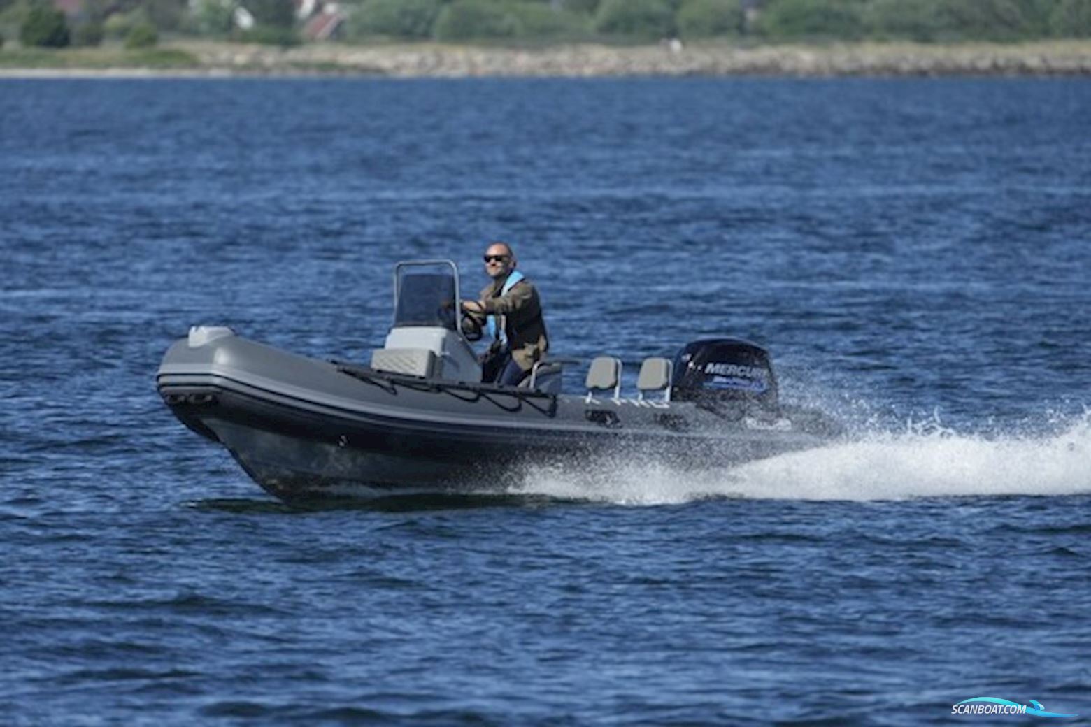 3D Tender X-PRO 535 RIB med F75 hk Mercury SeaPro 2,1L 4 takt EFI