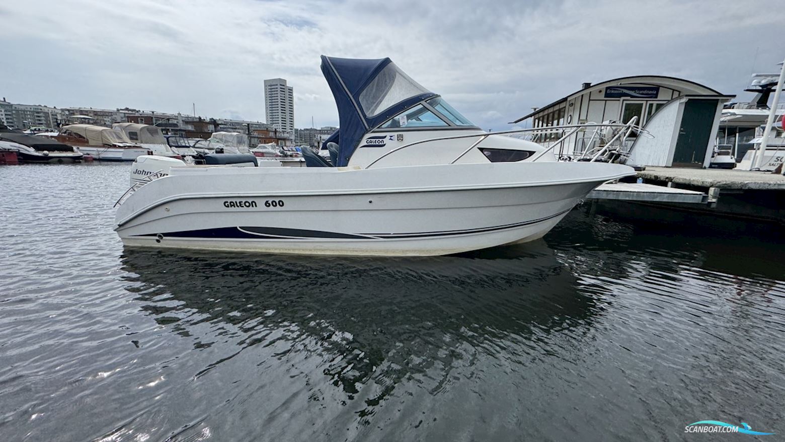 600 Motorboot 2005, mit Johnson motor, Sweden
