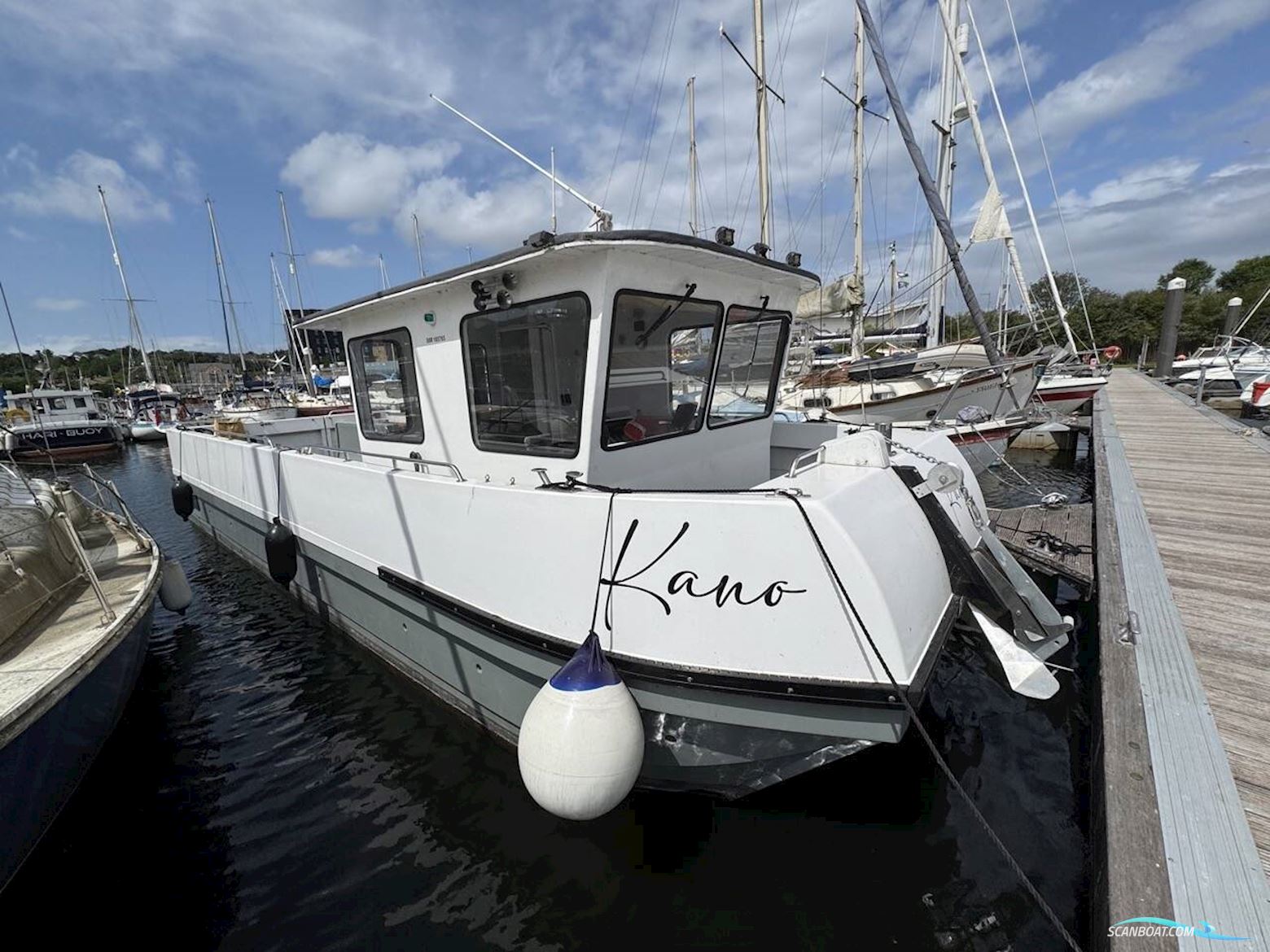 9.5 Catamaran Motorboot 2008, mit Suzuki DF175 motor, England