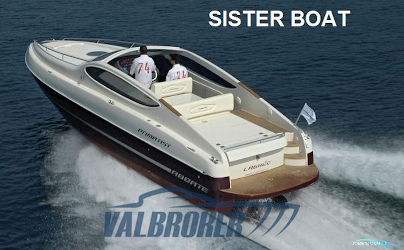Abbate Bruno Primatist G 33 Motorboot 1998, mit Mercruiser 7.4 Mpi V8 motor, Italien