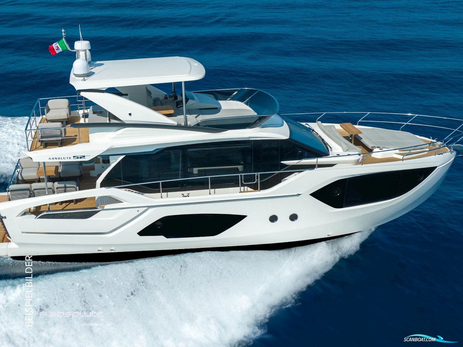 Absolute 52 Fly Motorboot 2026, mit Volvo Penta motor, Deutschland