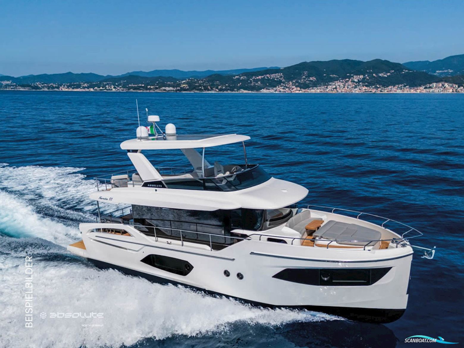 Absolute Navetta 53 Motorboot 2026, mit Volvo Penta motor, Deutschland