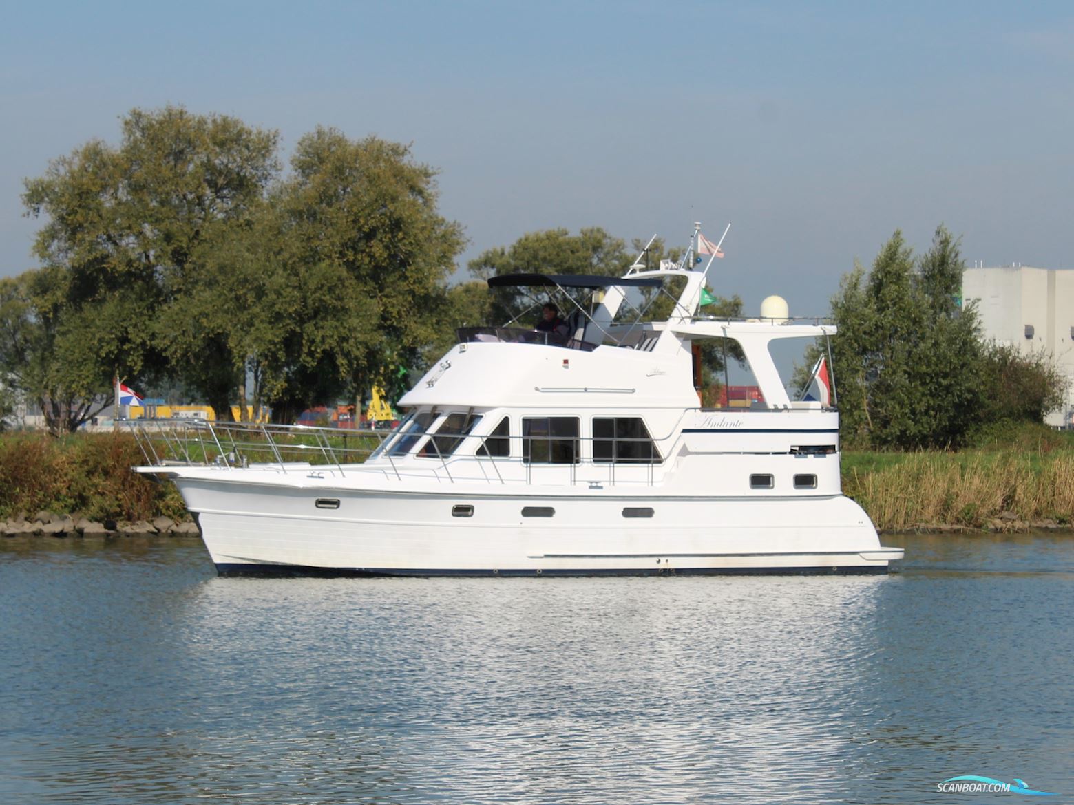 Adagio 40 Sundeck Motorboot 2008, mit Yanmar motor, Niederlande