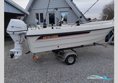 ?? Ryds 435 Ssl Med 30 HK Tohatsu (2022) + Trailer – Klar Til Vandet Pris: 79.000 kr. Motorboot 1999, mit Tohatsu motor, Dänemark