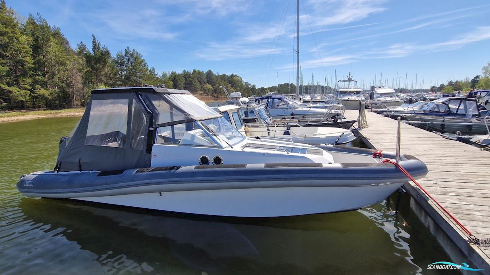 Agapi 750 Motorboot 2013, mit Suzuki motor, Sweden