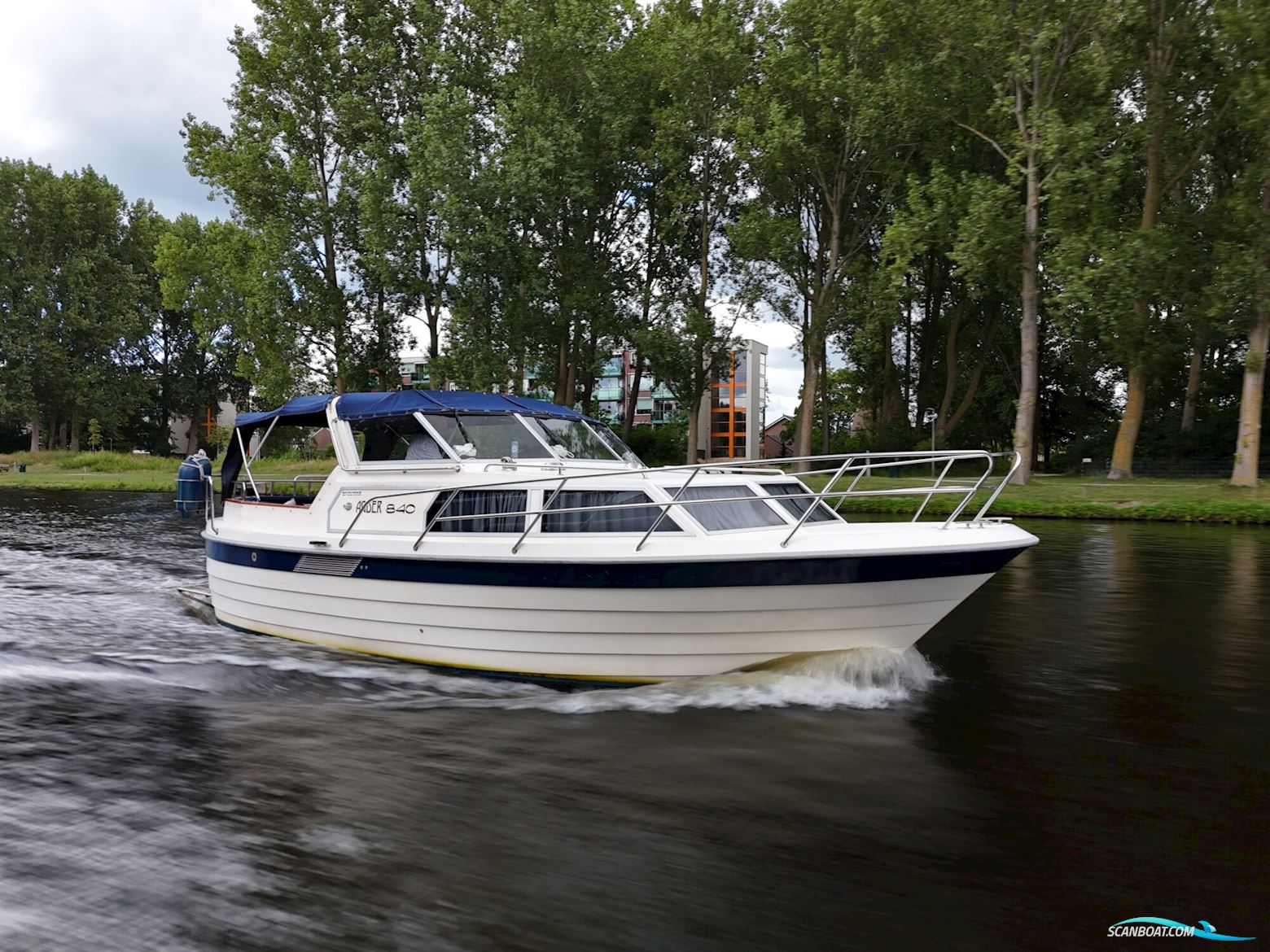 Agder 840 Cabrio Motorboot 2009, mit Volvo motor, Niederlande