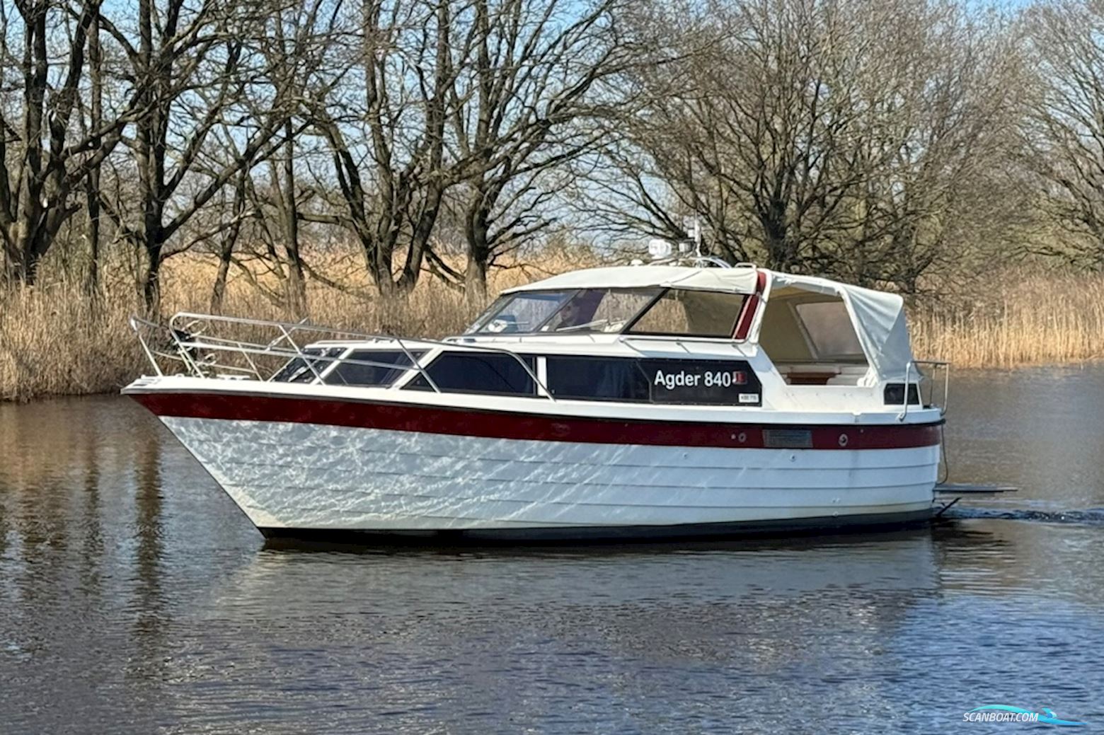 Agder 840 Okak Motorboot 1988, mit Ford motor, Niederlande