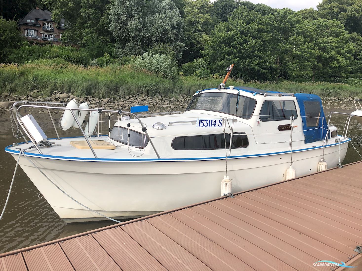 Albin 25 AK Motorboot 1974, mit Nanni 4-150HE motor, Deutschland