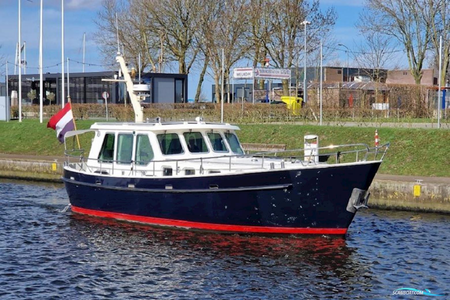 Almkotter 12.80 OK Motorboot 2001, mit Perkins 185 pk. motor, Niederlande