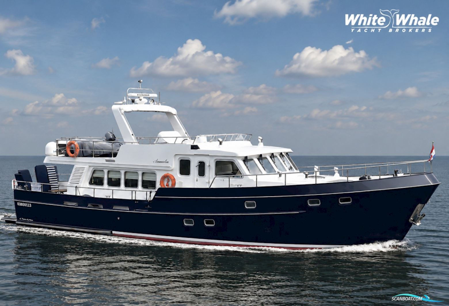 Altena 53 Custom Trawler Motorboot 2009, mit John Deere motor, Niederlande