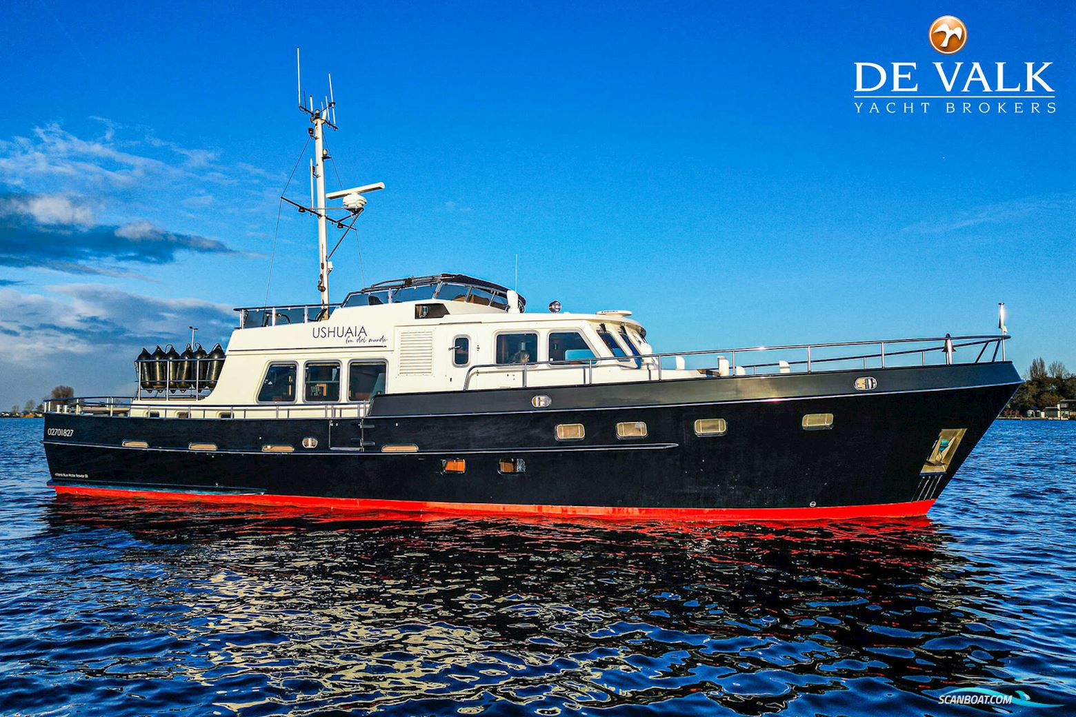 Altena Blue Water Trawler 58 Motorboot 2002, mit John Deere motor, Niederlande