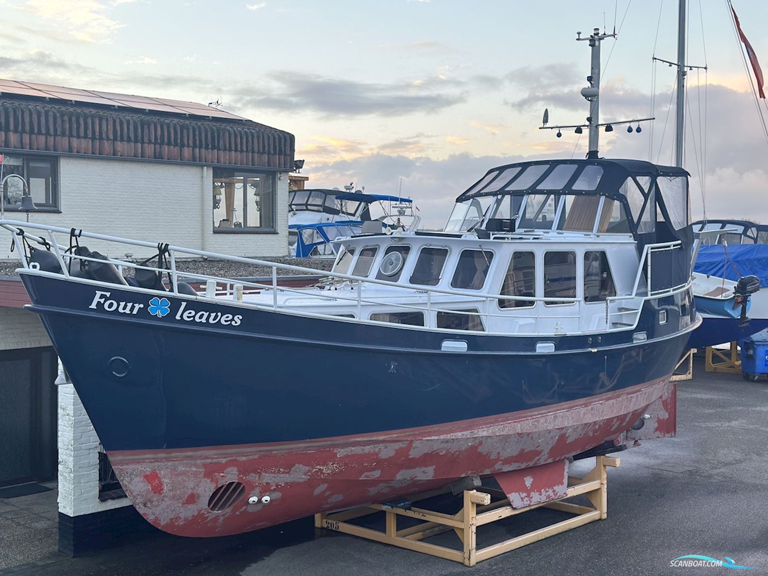Altena kotter  1275 Motorboot 1980, Niederlande