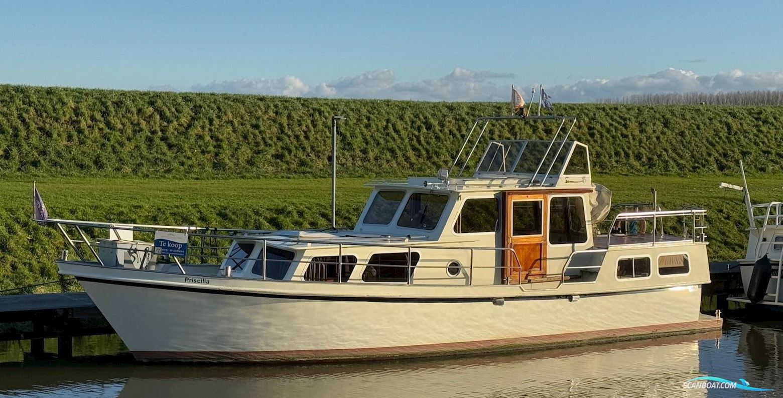 Altena Kruiser 11.50 AK Cabrio Motorboot 1974, mit Daf motor, Niederlande
