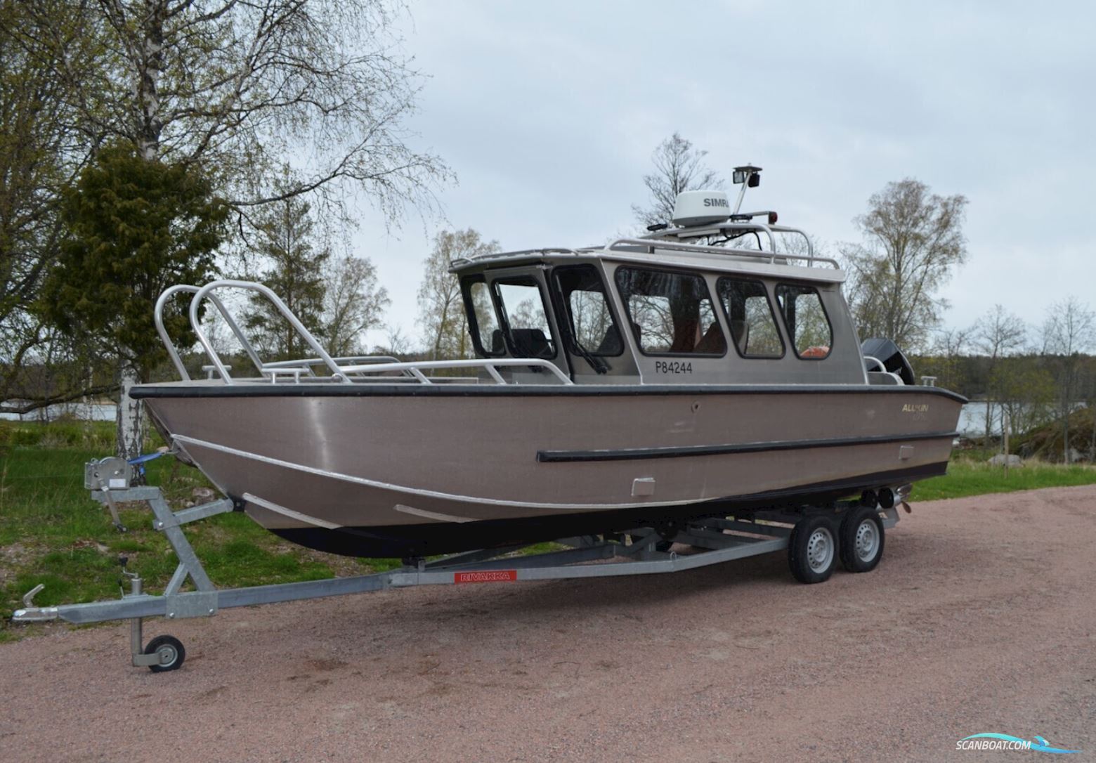 Alukin C750 Motorboot 2020, mit Mercury motor, Sweden
