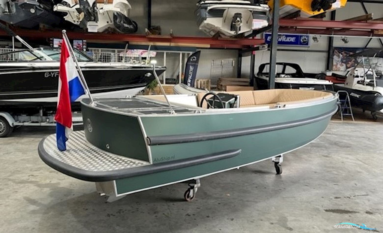 Aluship 600 Tender Motorboot 2023, mit Honda 40pk motor, Niederlande