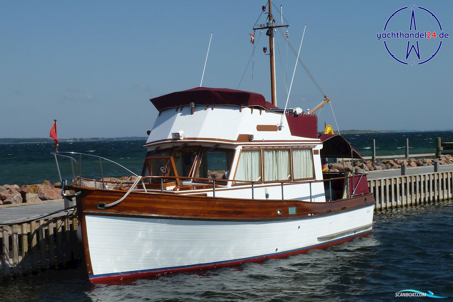 American Marine Grand Banks 32 Motorboot 1971, mit Ford Lehmann 2704E motor, Deutschland