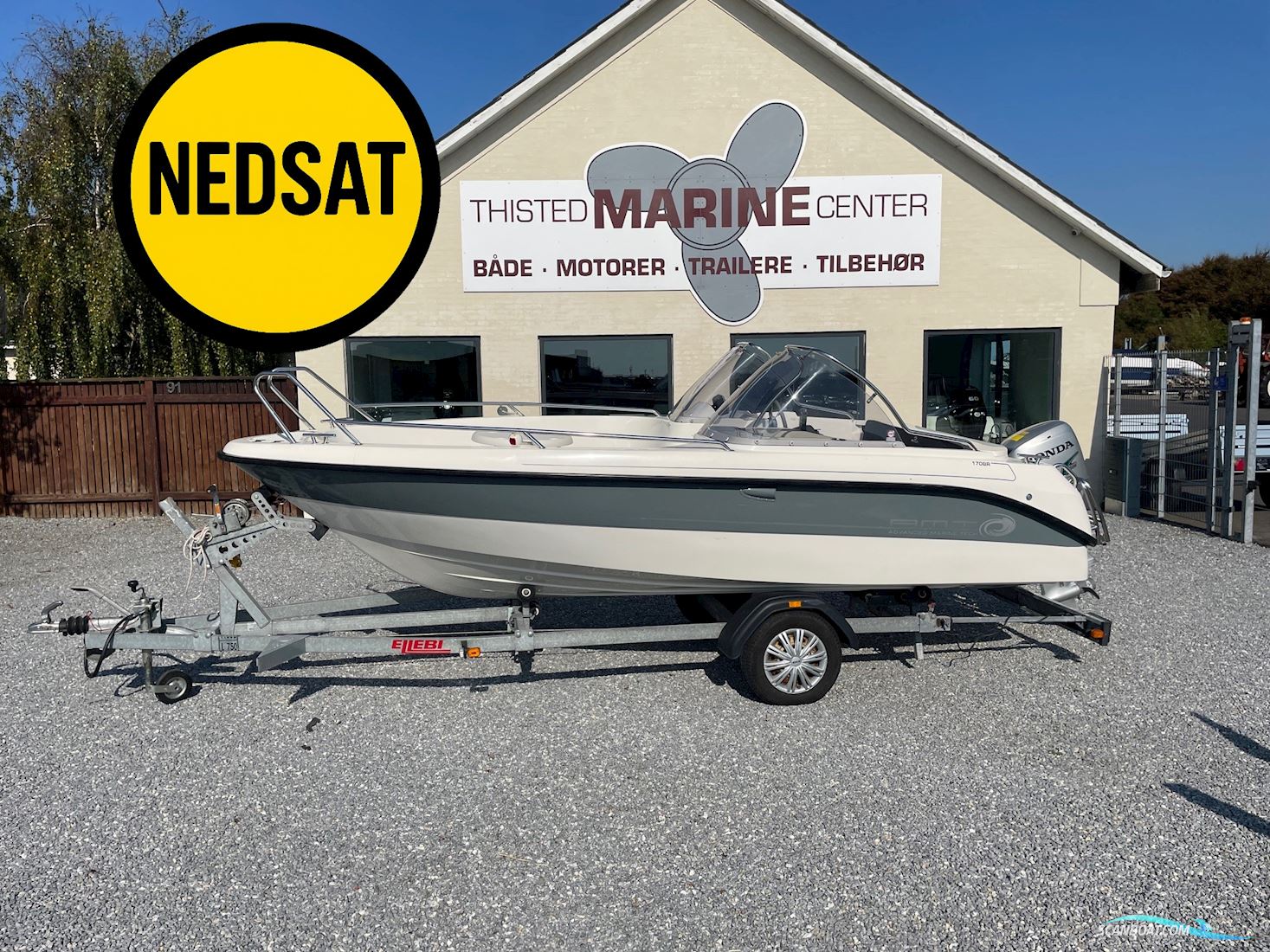 Amt 170 BR Motorboot 2008, mit Honda BF50 motor, Dänemark