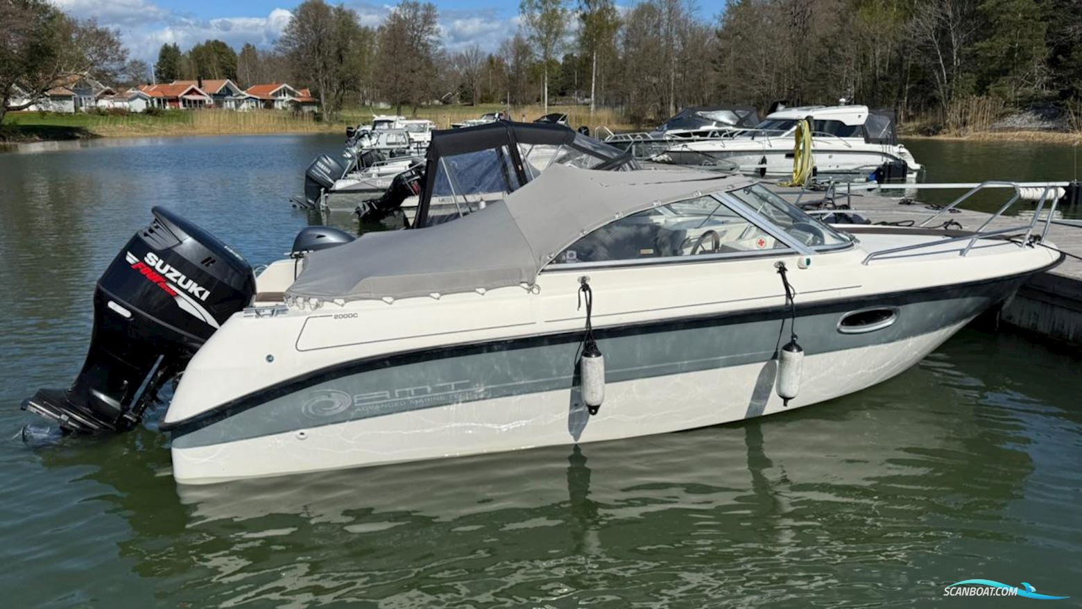 AMT 200 DC Motorboot 2008, mit Suzuki DF  motor, Sweden