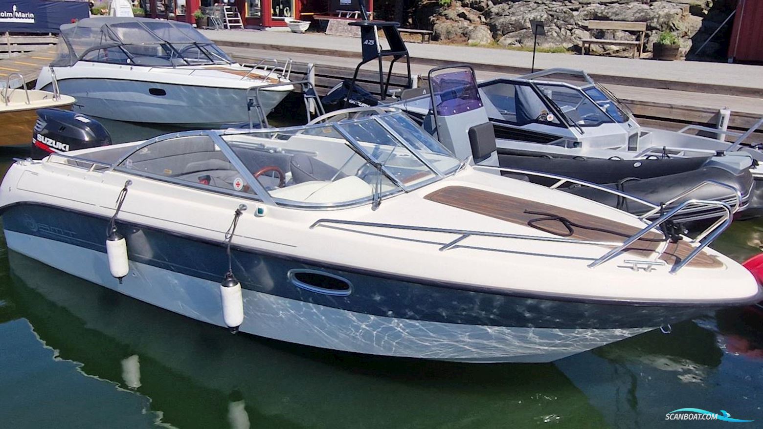 Amt 200 DC Motorboot 2008, mit Suzuki DF motor, Sweden