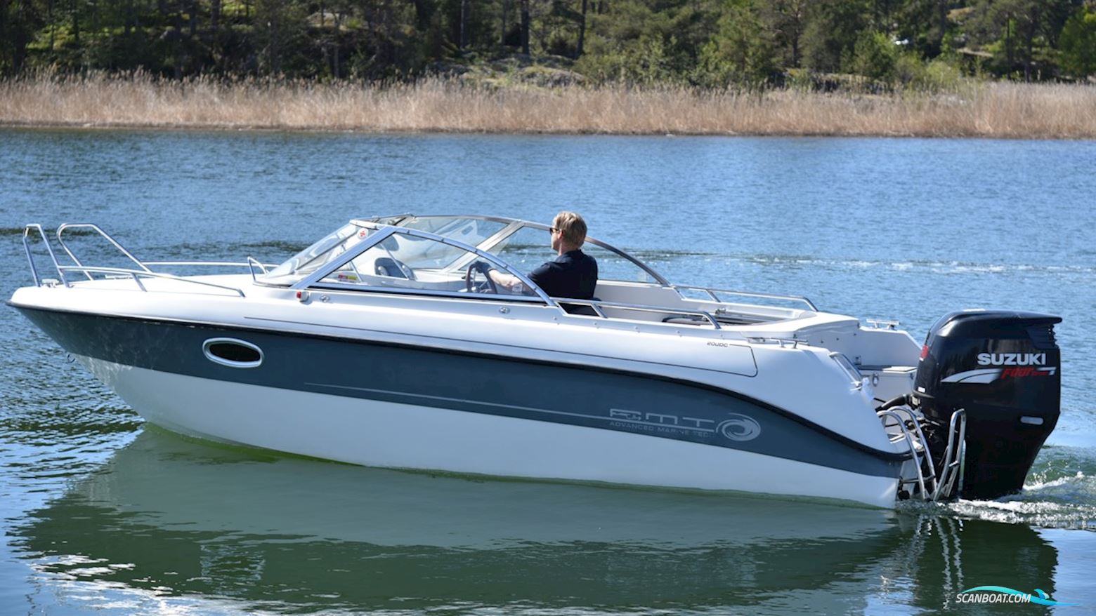 Amt 200 DC Motorboot 2008, mit Suzuki DF motor, Sweden