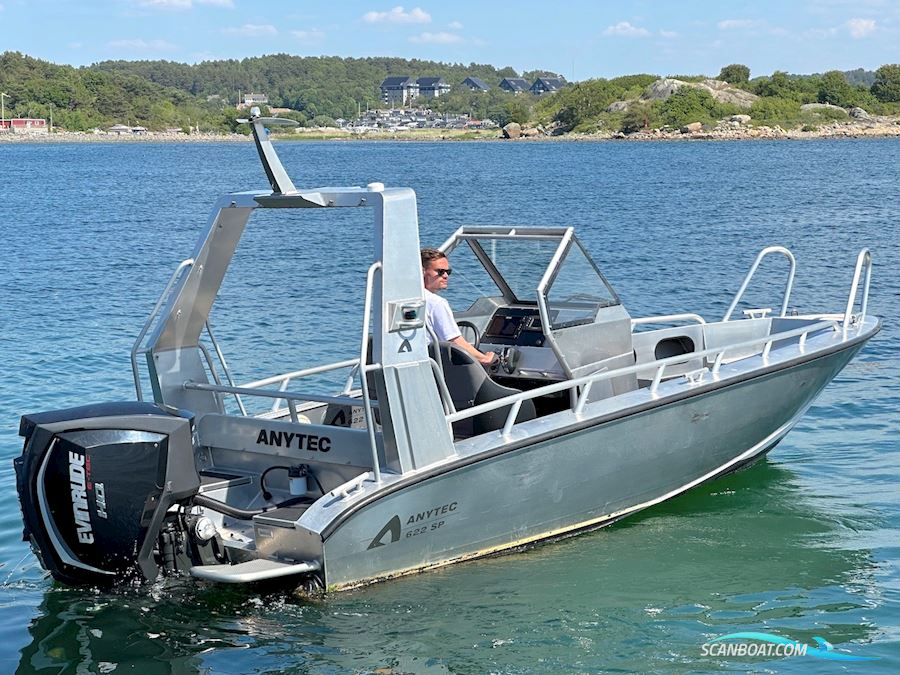 Anytec 622 SP Motorboot 2016, mit Evinrude G2 motor, Sweden
