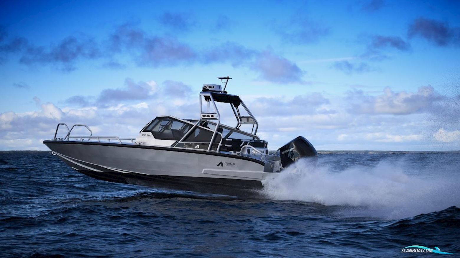 Anytec 750 Spd Classic Motorboot 2025, mit Mercury motor, Sweden