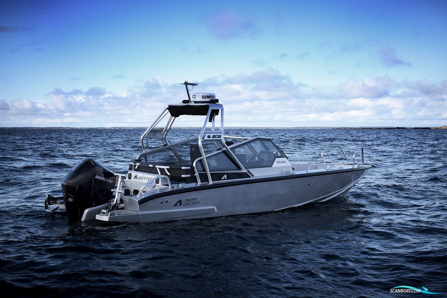 Anytec 750 Spd Motorboot 2024, mit Mercury V8-300 hk motor, Sweden