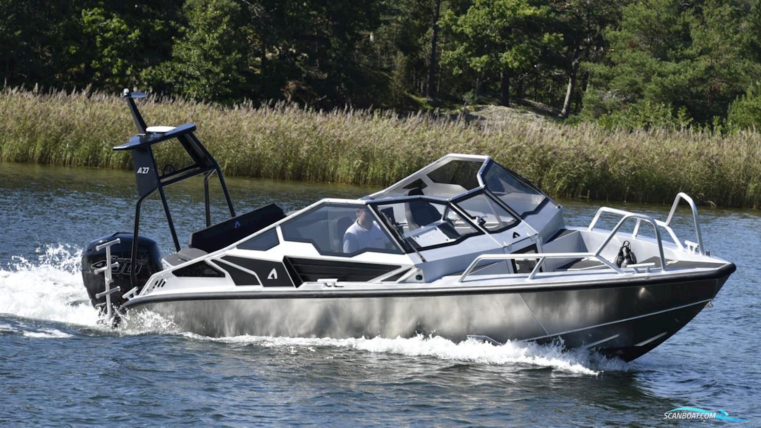 Anytec A27 Motorboot 2018, mit Mercury motor, Sweden