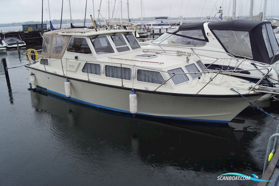 Apollo 32 - Solgt / Sold / Verkauft Motorboot 1975, mit Perkins 4.236 motor, Dänemark