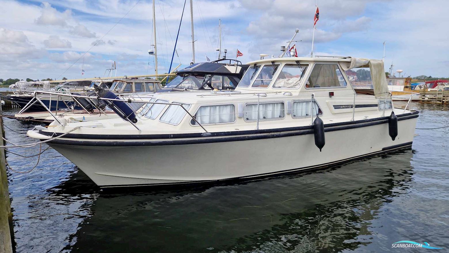 Apollo 32 TT Deluxe Motorboot 1976, mit Ford motor, Dänemark