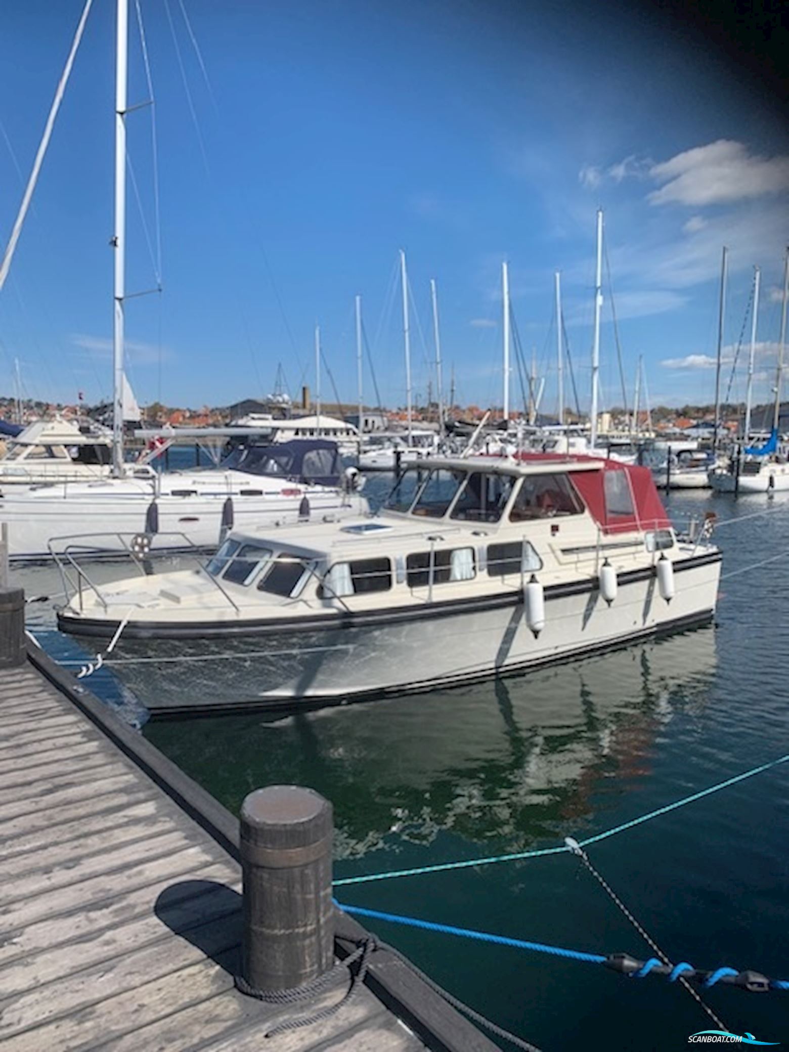Apollo 32 TT Motorboot 1979, mit Ford Diesel motor, Dänemark