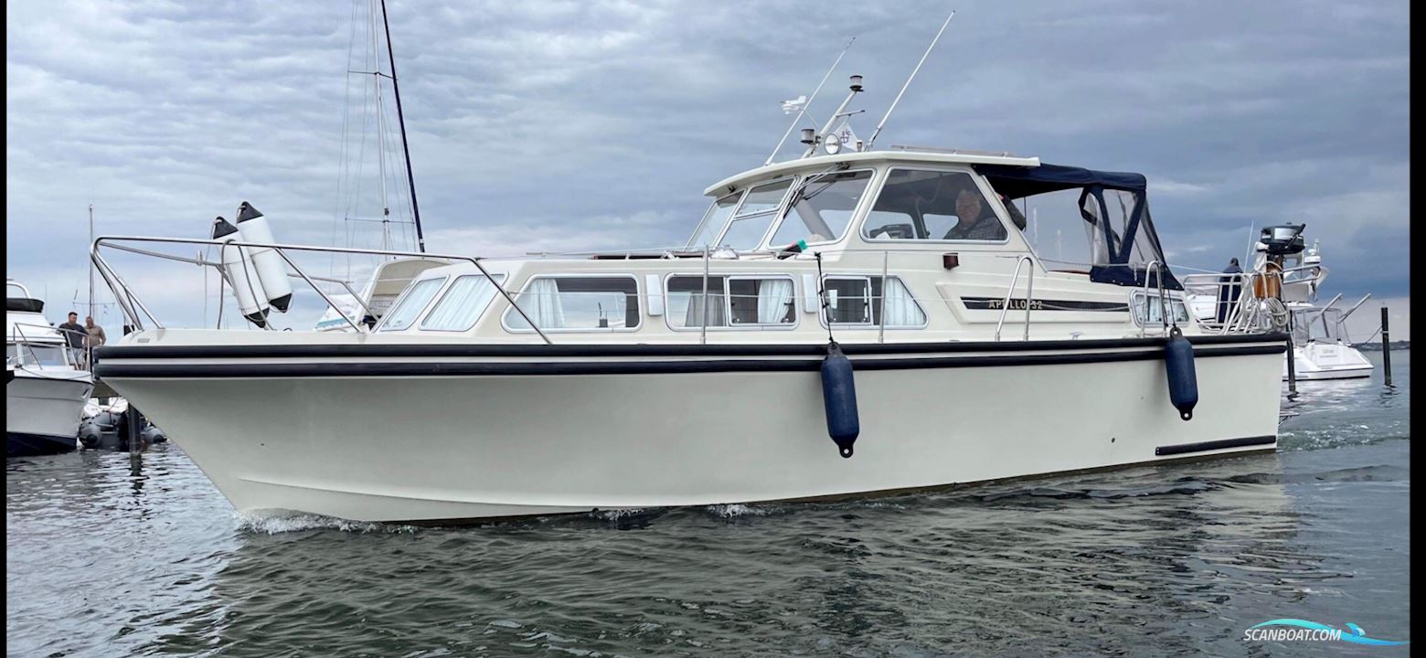 Apollo 32 TT Motorboot 1976, mit Mermaid Lemand 2715e motor, Dänemark