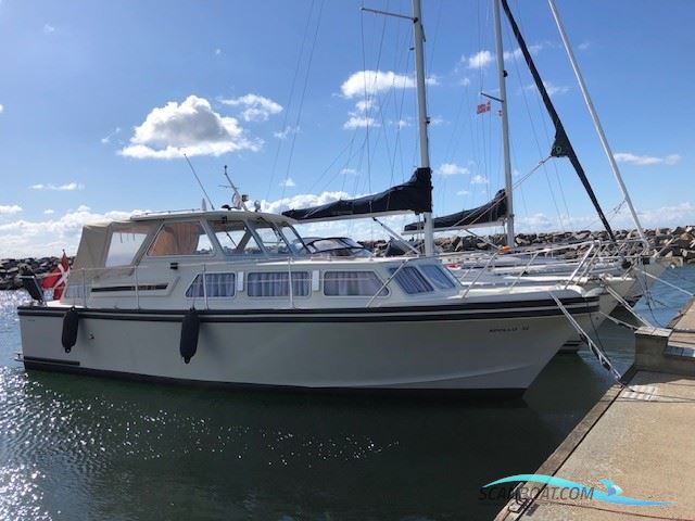 Apollo 32 TT Motorboot 1977, mit Ford 2715E motor, Dänemark