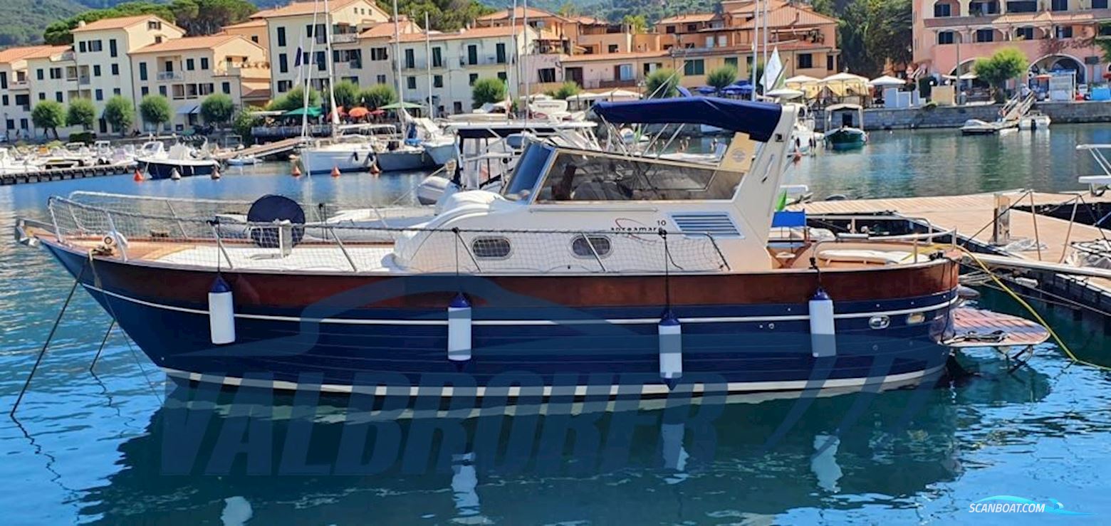Apreamare Aprea 10 Semi Cabin Motorboot 2001, mit Yanmar 6LP-STE motor, Italien