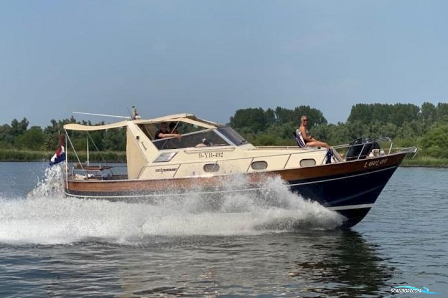 Apreamare Smeraldo 9 Cabinato Motorboot 1996, mit Volvo Penta 200 pk. motor, Niederlande