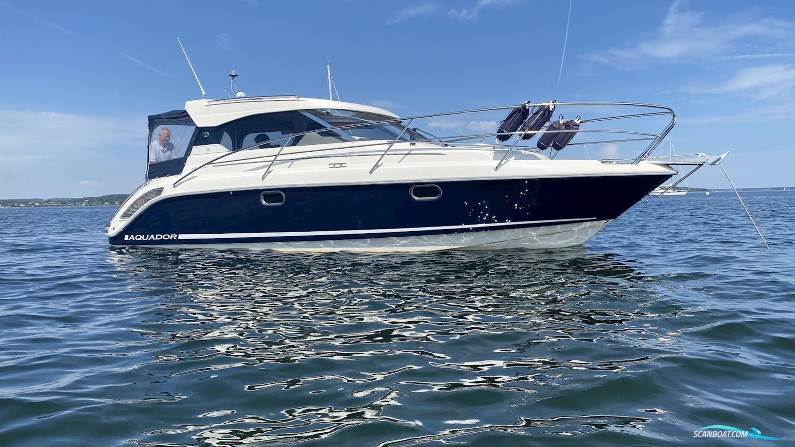 Aqquador 28 HT Motorboot 2012, mit Mercruiser Cummings 4,2 motor, Dänemark
