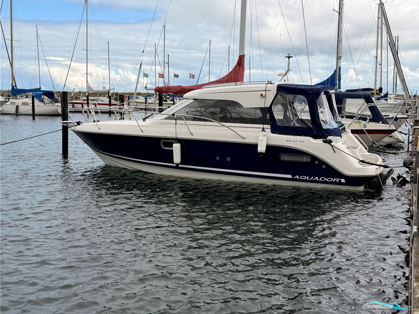 Aquador 23 HT Motorboot 2008, mit Volvo Penta D3 motor, Sweden