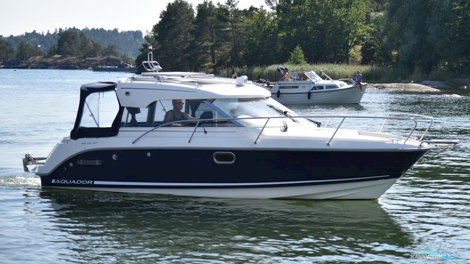 AQUADOR 23 HT Motorboot 2009, mit Volvo Penta motor, Sweden
