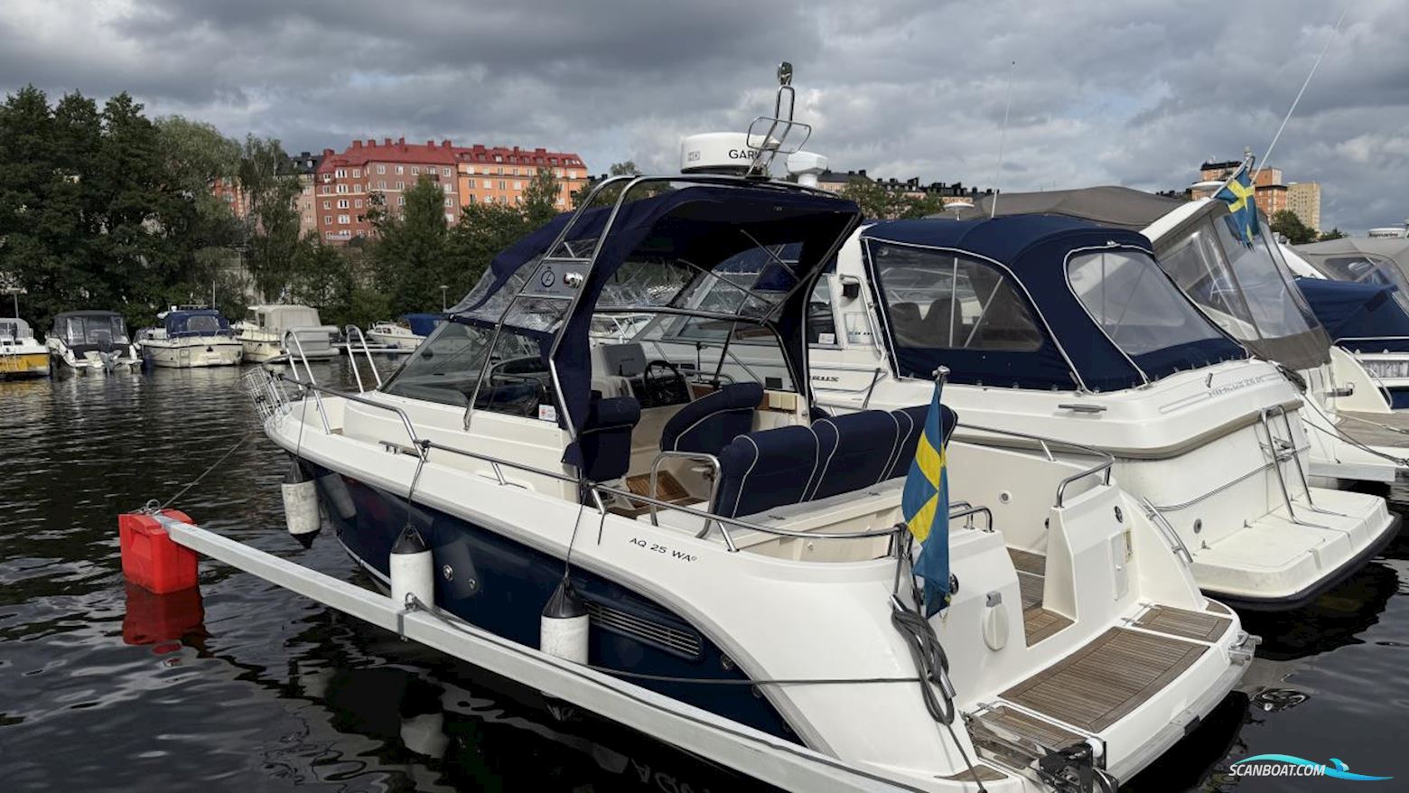 Aquador 25 Wae Motorboot 2007, mit Volvo Penta motor, Sweden