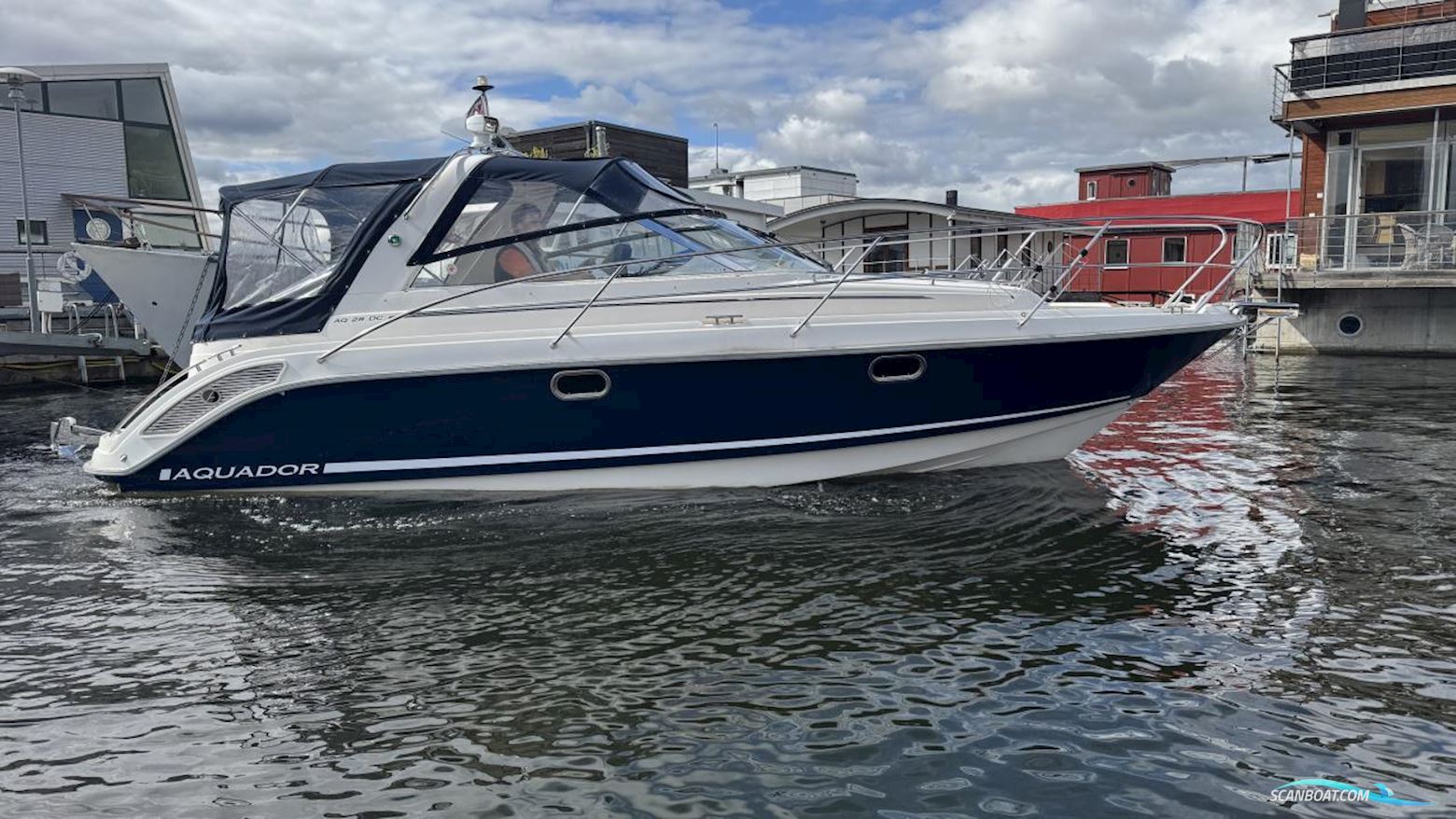 AQUADOR 28 DC Motorboot 2008, mit Volvo Penta motor, Sweden