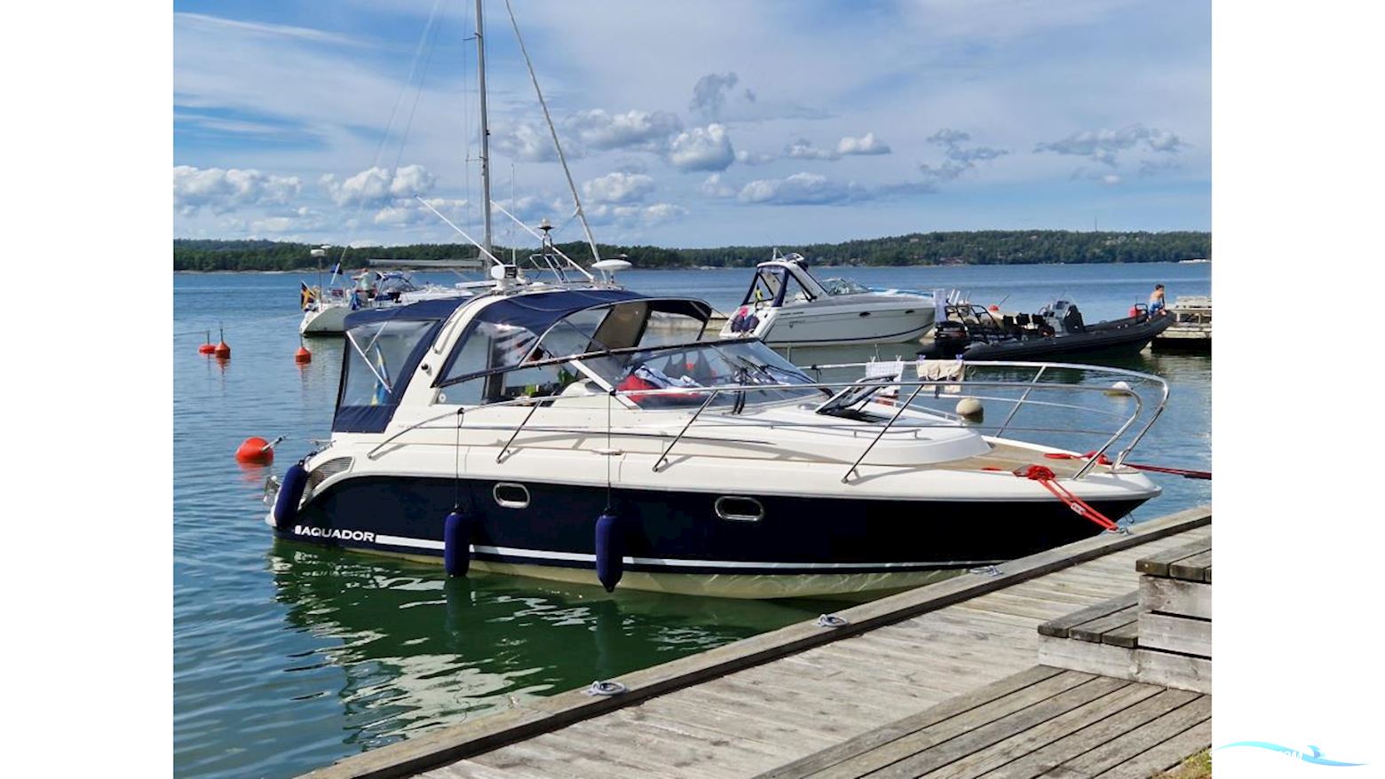 Aquador 28 DC Motorboot 2011, mit Volvo Penta motor, Sweden