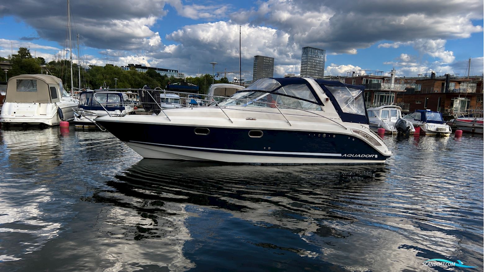 AQUADOR 28 DC Motorboot 2009, mit Mercruiser motor, Sweden