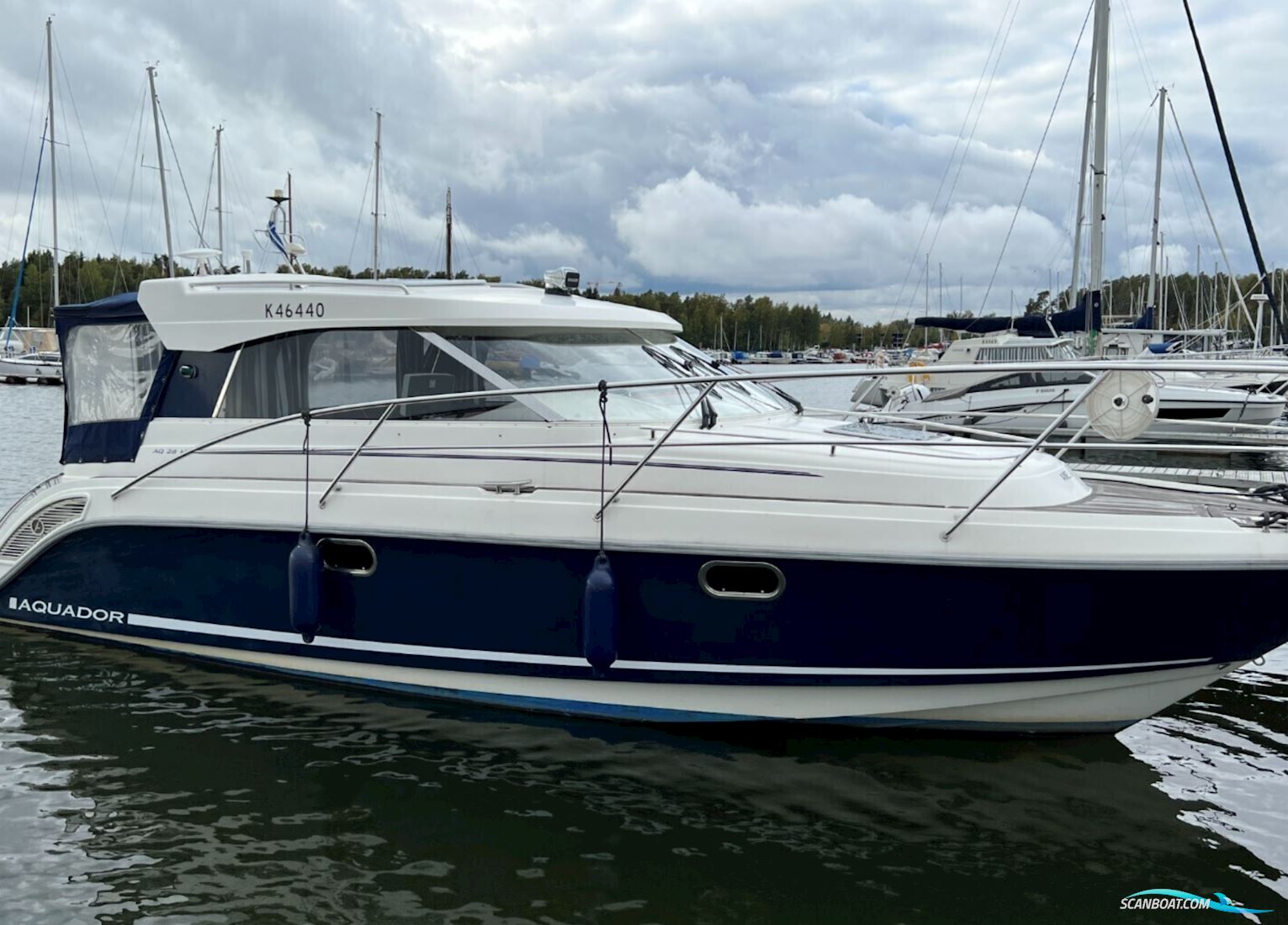 Aquador 28 HT Motorboot 2008, mit Volvo Penta D6 motor, Sweden