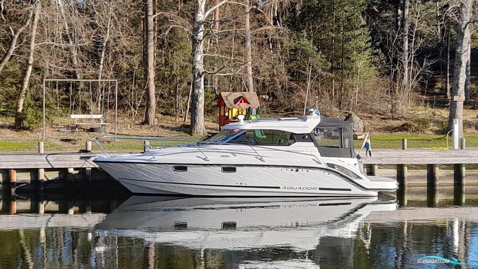 Aquador 30 HT Motorboot 2019, mit Mercruiser motor, Sweden