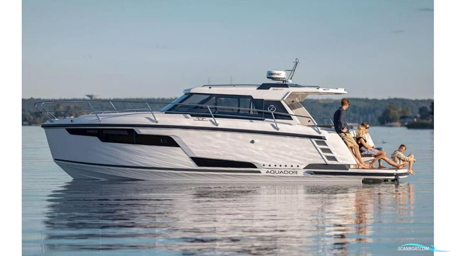 AQUADOR 300 HT Motorboot 2023, mit Yanmar motor, Sweden