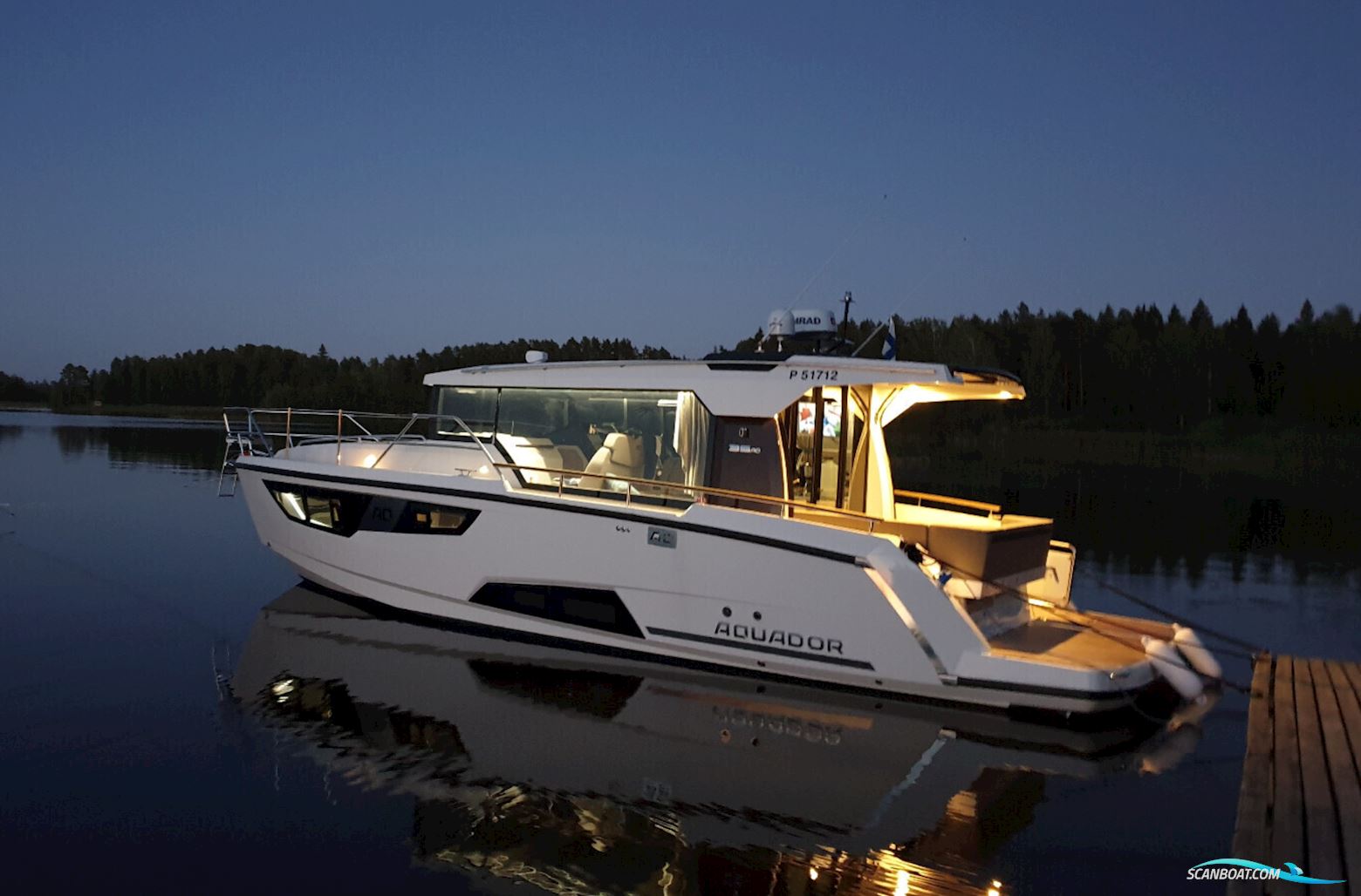 Aquador 35 AQ Motorboot 2017, mit Mercruiser motor, Sweden