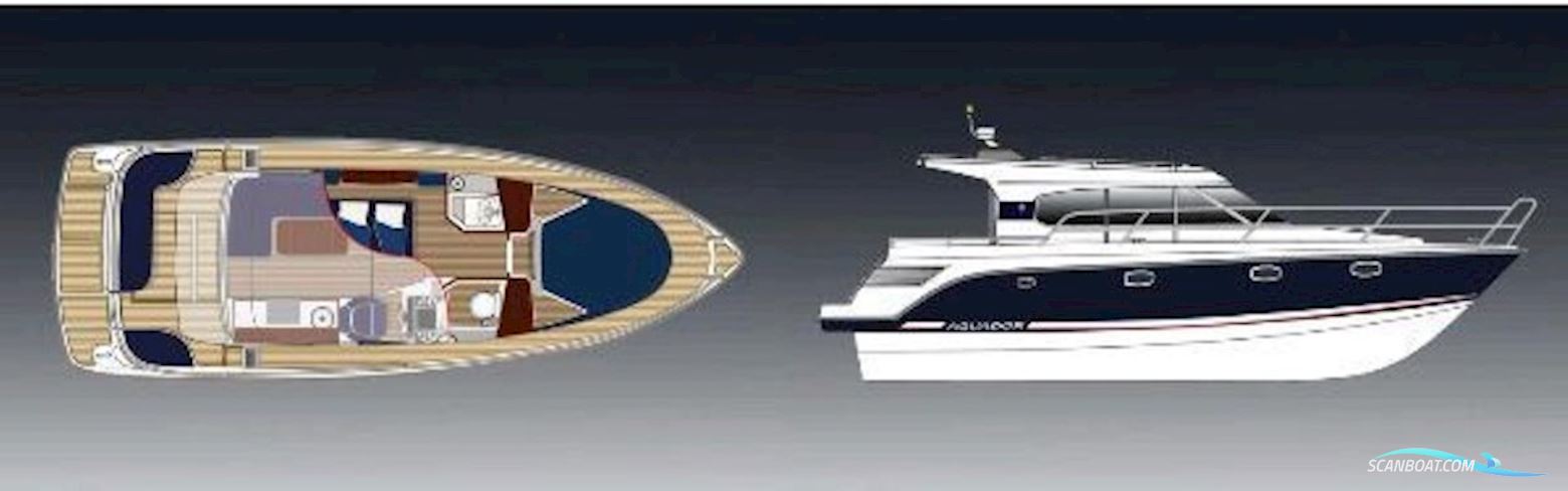 Aquador 35 C  2 x 260 Mercruiser 3.0 TDI