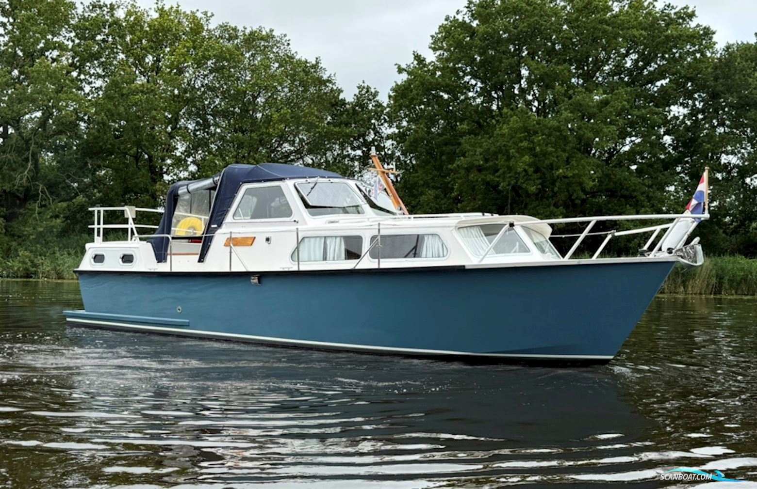 Aquanaut 925 Okak Motorboot 1980, mit Peugeot motor, Niederlande