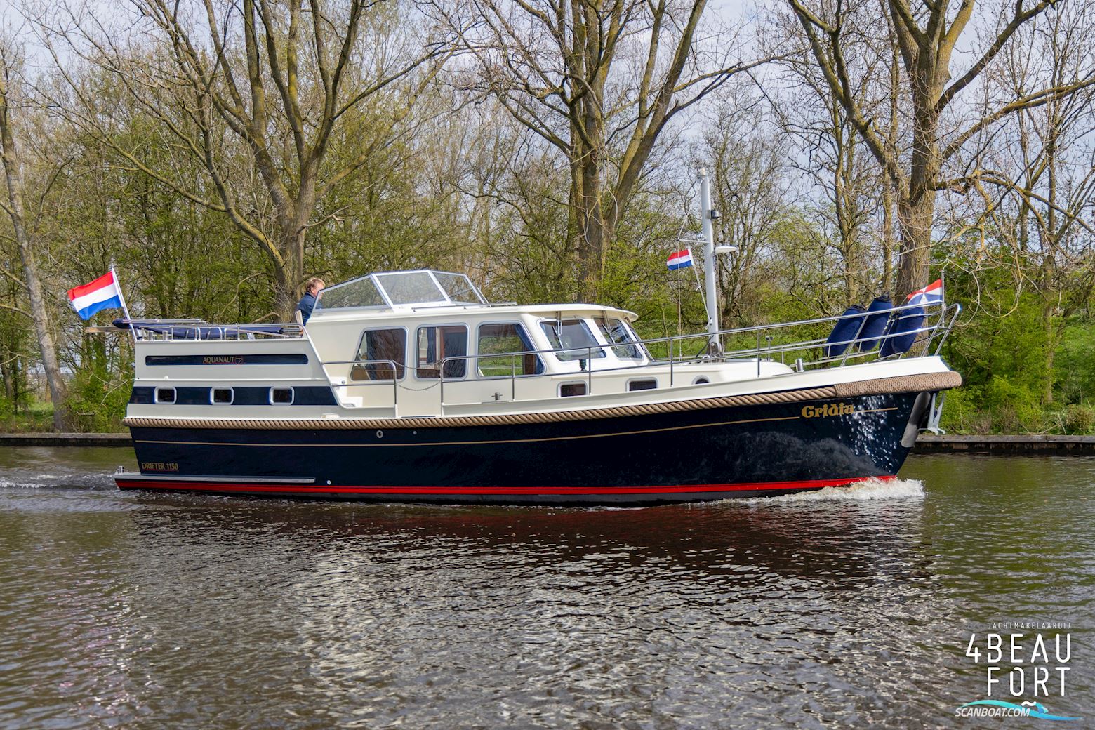 Aquanaut Drifter 1150 "Special" Motorboot 2004, mit Vetus Deutz DTA A43 motor, Niederlande